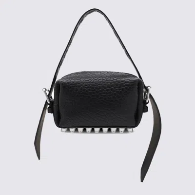 Alexander Wang Black Leather Small Ricco Shoulder Bag