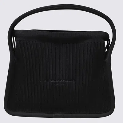 Alexander Wang Compact Ryan Fabric Handbag In Black
