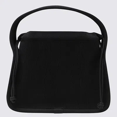 Alexander Wang Compact Ryan Fabric Handbag In Black