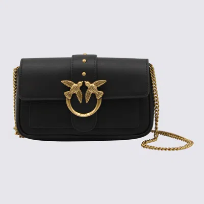 Pinko 'love One Pocket' Crossbody Bag In Black