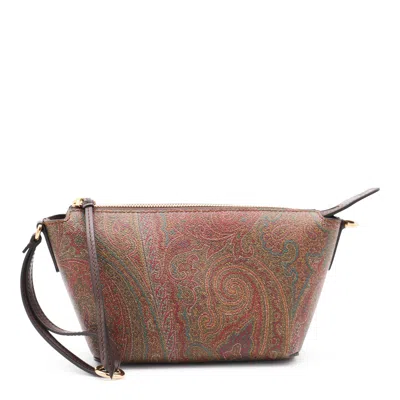 Etro Jacquard Paisley Fabric Shoulder Bag