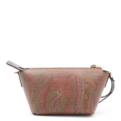 Etro Jacquard Paisley Fabric Shoulder Bag