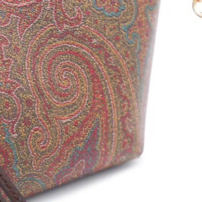 Etro Jacquard Paisley Fabric Shoulder Bag