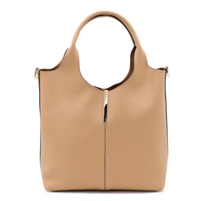Tod's Shoulder Bag With Detachable Strap And Top Handles