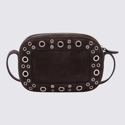 Valentino Garavani Nellcote Shoulder Bag In Brown