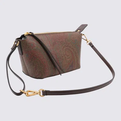 Etro Jacquard Paisley Fabric Shoulder Bag