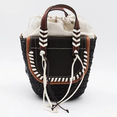 Cuba Lab Black Leather Habanera Satchels Bag In Black