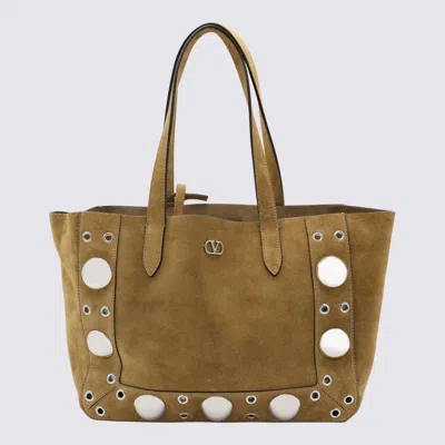 Valentino Studded Dual Handle Tote Bag