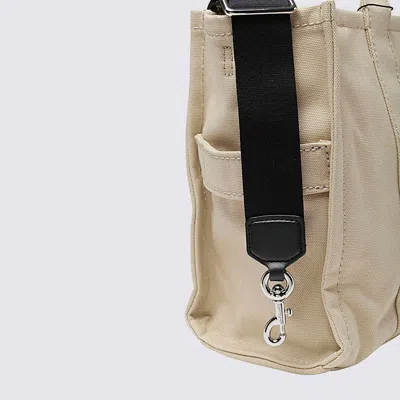 Marc Jacobs Beige Canvas The Mediium Tote Bag