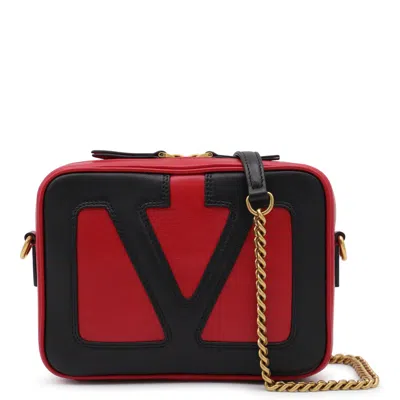 Valentino Garavani Superstar Chain Belt Bag In Red