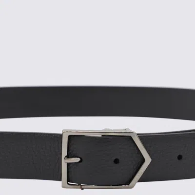 Canali Reversible Leather Belt