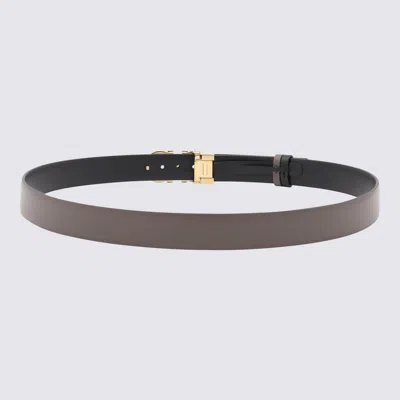 Ferragamo Adjustable Reversible Belt Gold-tone Buckle