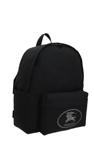 Burberry Backpacks In Black