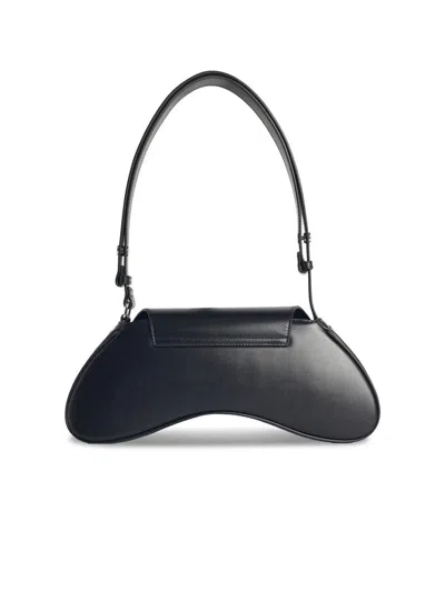 Diesel Play Leather Crossbody Bag In Black