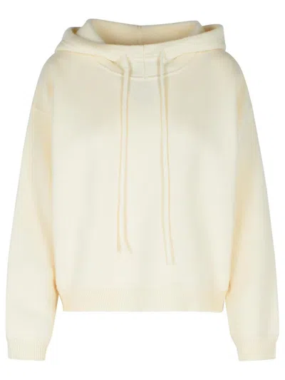 Loulou Studio Ivory Cashmere Sweater In Neutral