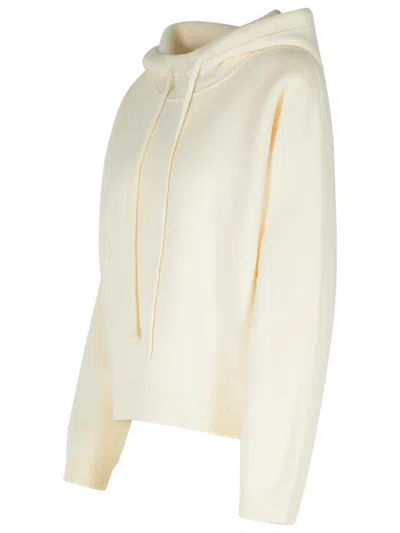 Loulou Studio Ivory Cashmere Sweater In Neutral