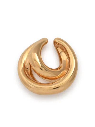 Panconesi Ear Gold 'triptych' Cuff In Gold