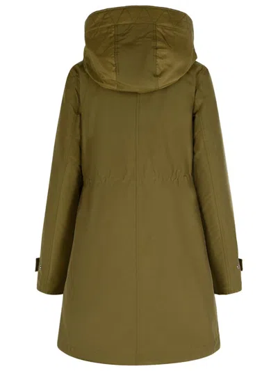 Woolrich Authentic 3 In 1 Parka Jacket In Green