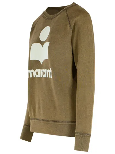 Isabel Marant Étoile Isabel Marant Etoile Mud Cotton Blend Millyny Sweatshirt In Brown