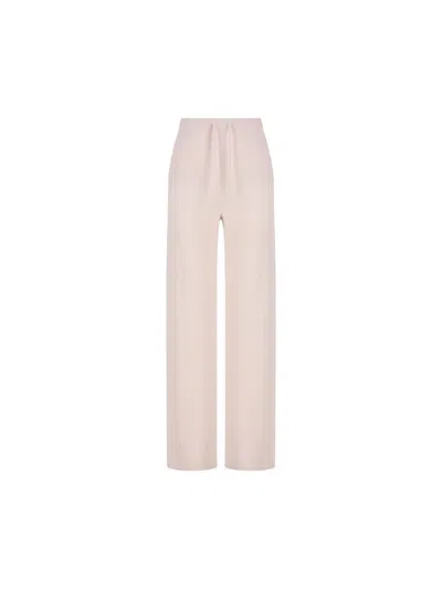 Alpha Studio Drawstring Trousers In Purple
