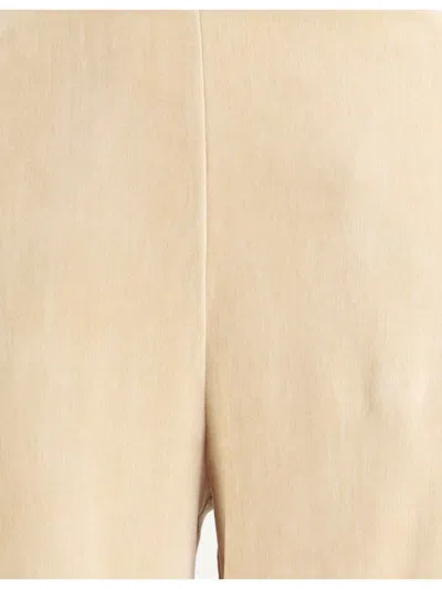 Forte Forte Elasticated-waistband Velvet Trousers In Neutral