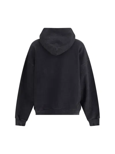 Balenciaga Cotton City Of Angels Hoodie In Black