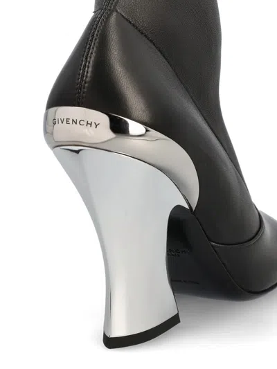 Givenchy Sculpted Ankle Boots In Nappa Leather In Multi