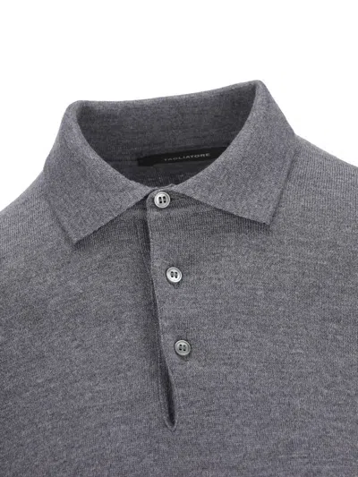 Tagliatore T-shirt And Polo Shirt In Gray