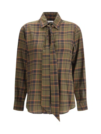 Saint Laurent Shirts In Green