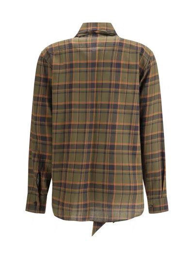 Saint Laurent Shirts In Green