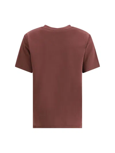 Zadig & Voltaire Rock & Roll Rhinestone T-shirt In Burgundy