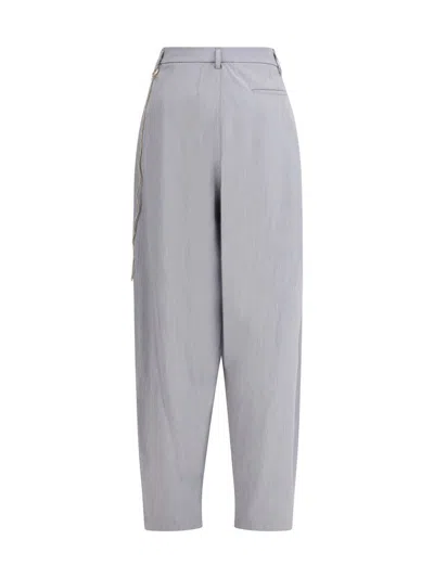 Darkpark Phebe Pants In Grey Polyester In Gray