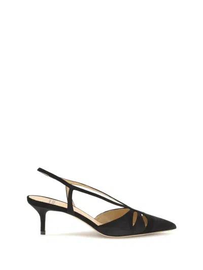 Francesco Russo Snake Effect Pumps 55mm In Black