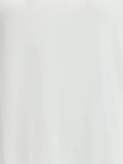 James Perse V-neck Short-sleeved T-shirt In White