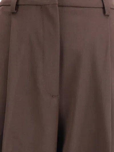 The Latest Pleated Pants In Brown