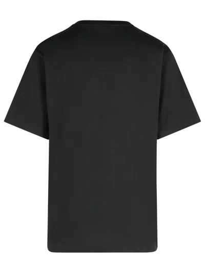 Dolce & Gabbana Men Short Sleeve T-shirt With Logo In Black
