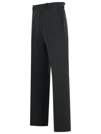 Acne Studios Belt Loop Casual Pants In Black