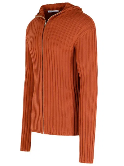 Acne Studios Brick Cotton Sweatshirt Men In White