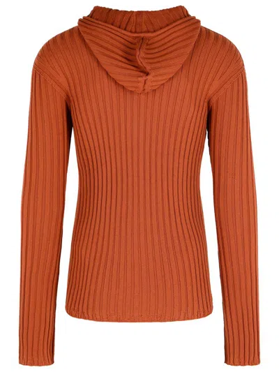 Acne Studios Brick Cotton Sweatshirt Men In White