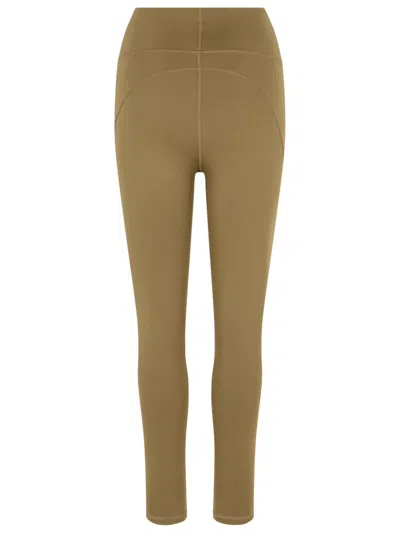 Adidas By Stella Mccartney Army Polyester Blend Leggings In Green