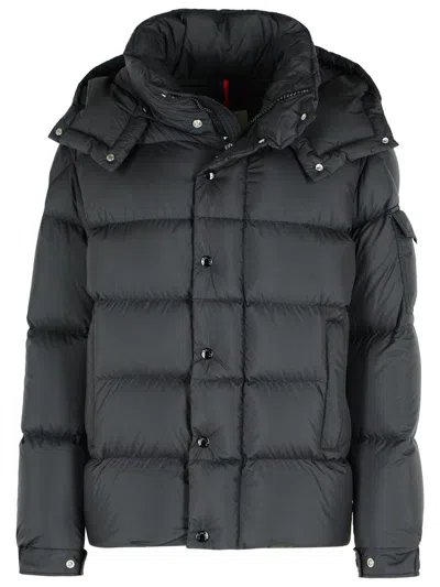 Moncler 'maya 70' Black Polyester Down Jacket In Black