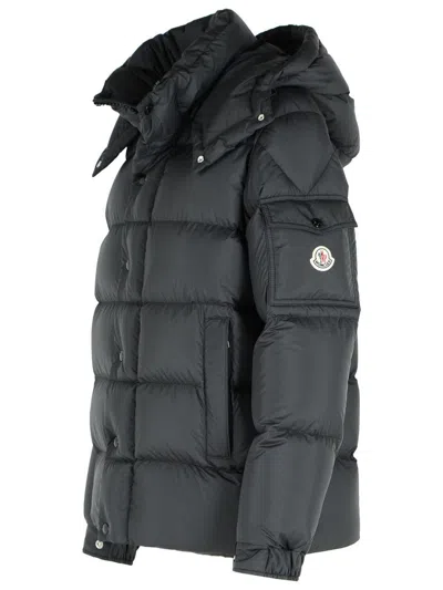Moncler 'maya 70' Black Polyester Down Jacket In Black