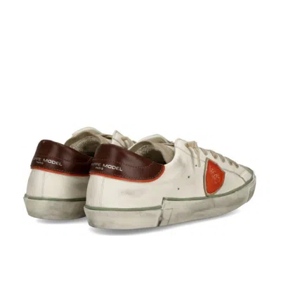 Philippe Model Prsx Sneakers In Orange