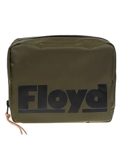 Floyd Kulturbeutel Mit Logo-print In Green