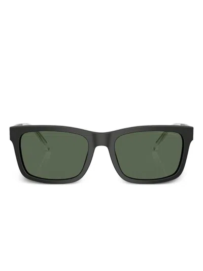 Emporio Armani Sunglasses Blacks And Greys In Green