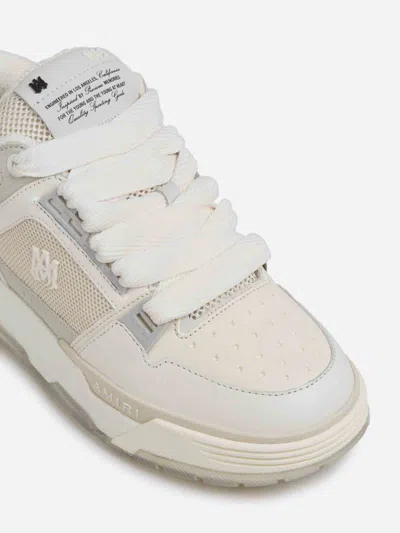 Amiri Leather And Fabric Ma-1 Sneakers In White