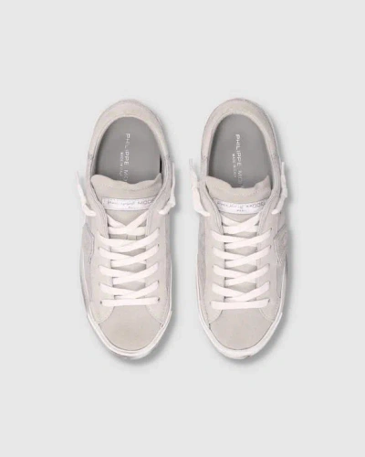Philippe Model Sneakers In Silver