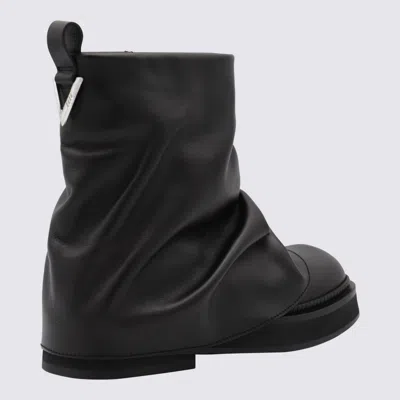 Attico Boots Blacks And Greys