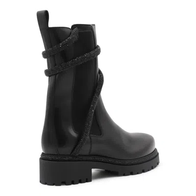 René Caovilla Boots Blacks And Greys