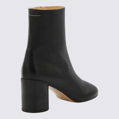 Mm6 Maison Margiela Mm6 By Maison Margiela Ankle Boots With Distinctive Seam Detail And Block Heel